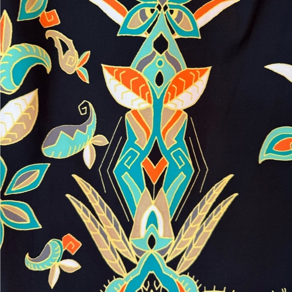 Kim Rogers Black and Green Sleeveless Sheath Mini Dress Size 12 - Picture 12 of 13